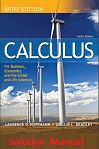 Applied Calculus For Business, Economics, Solution by Laurence Hoffmann, Gerald Bradley</Strong>